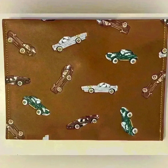 Coach Leather Car Embossed Envelope - Picture 6 of 10